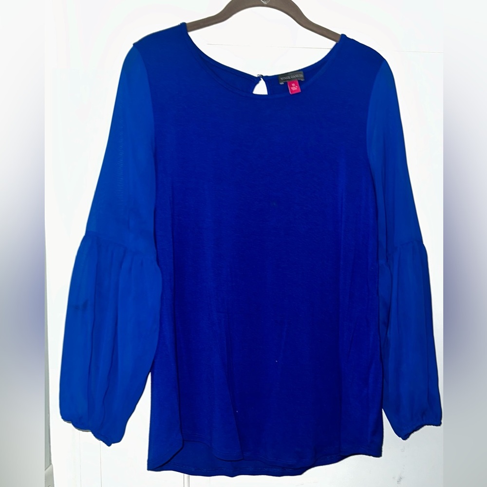 Vince Camuto Blue Relaxed Blouse